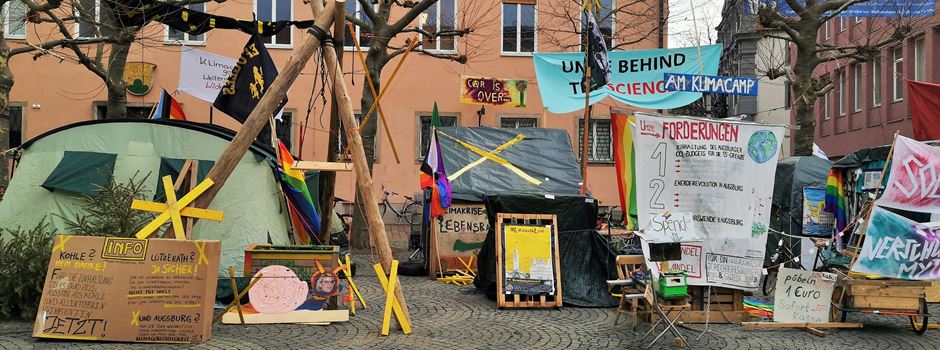 Klimacamp Augsburg: So gefällt es den AktivistInnen am Moritzplatz