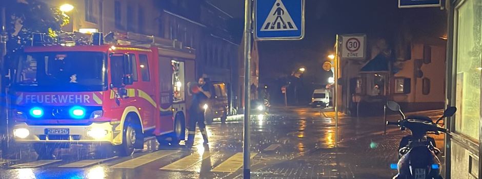 Unwetter über Mainz: Feuerwehr im Dauereinsatz