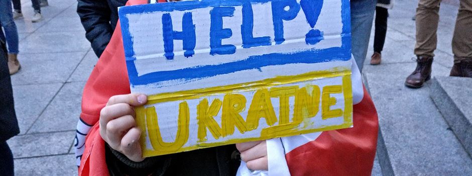 Krieg in der Ukraine: Zentrale Spendenaktion in Mainz
