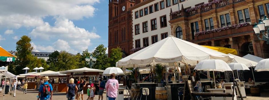 So wird die Rheingauer Weinwoche in Wiesbaden