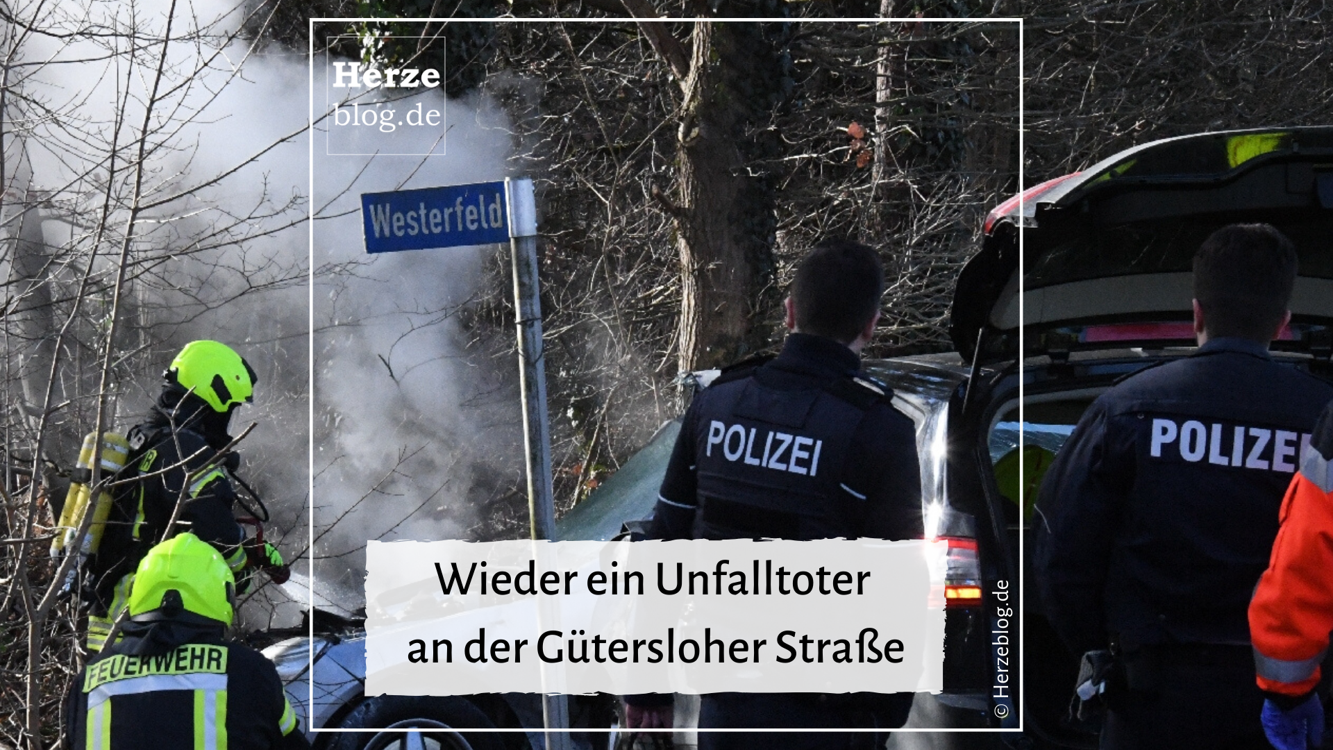 Wieder Ein Unfalltoter An Der Gütersloher Straße