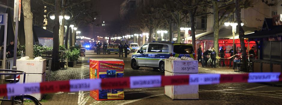 Schüsse in Frankfurter Innenstadt – Mann angeschossen