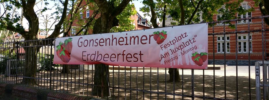 Mainzer Stadtteil Gonsenheim feiert sein Erdbeerfest