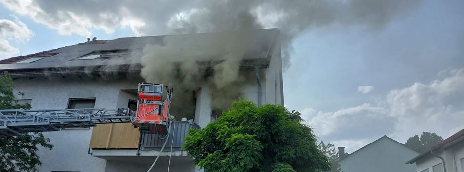 Feuer in Mainz-Kastel offenbar Brandstiftung