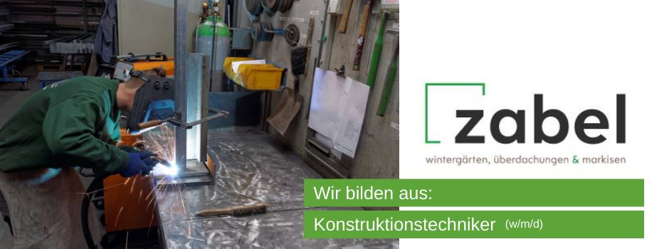 Zabel GmbH bietet Ausbildungsplatz zum Konstruktionstechniker