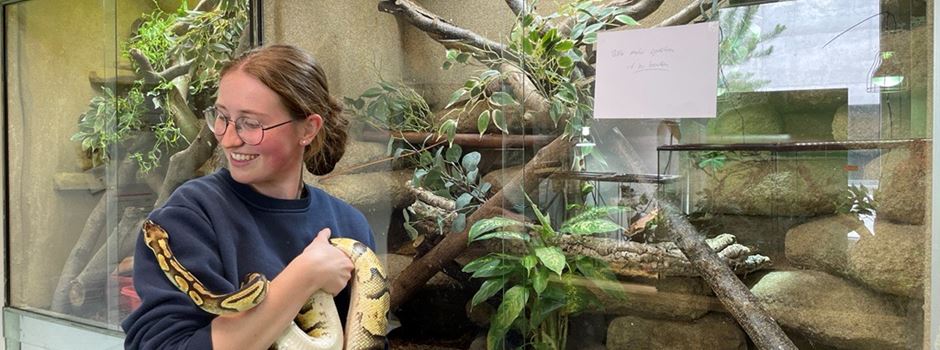 Zwischen Schimpansen und Reptilien: Interview mit Tierpflegerin des Augsburger Zoos