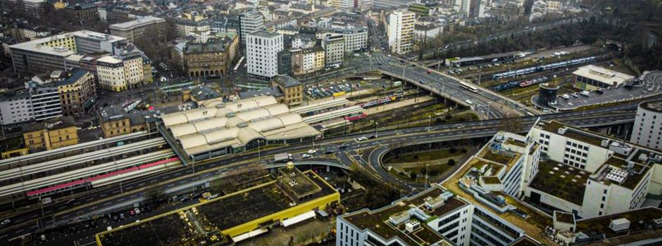 Bauarbeiten am Mainzer Hauptbahnhof ab Montag