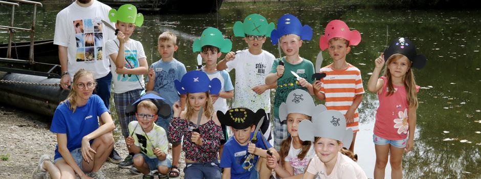 Ferienprogramm im Fischereimuseum: Kinder wurden zu Sieg-Piraten