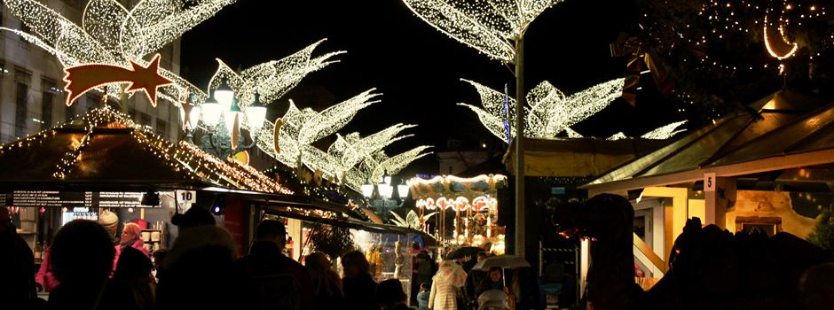 Wiesbaden reduziert seine Weihnachtsbeleuchtung