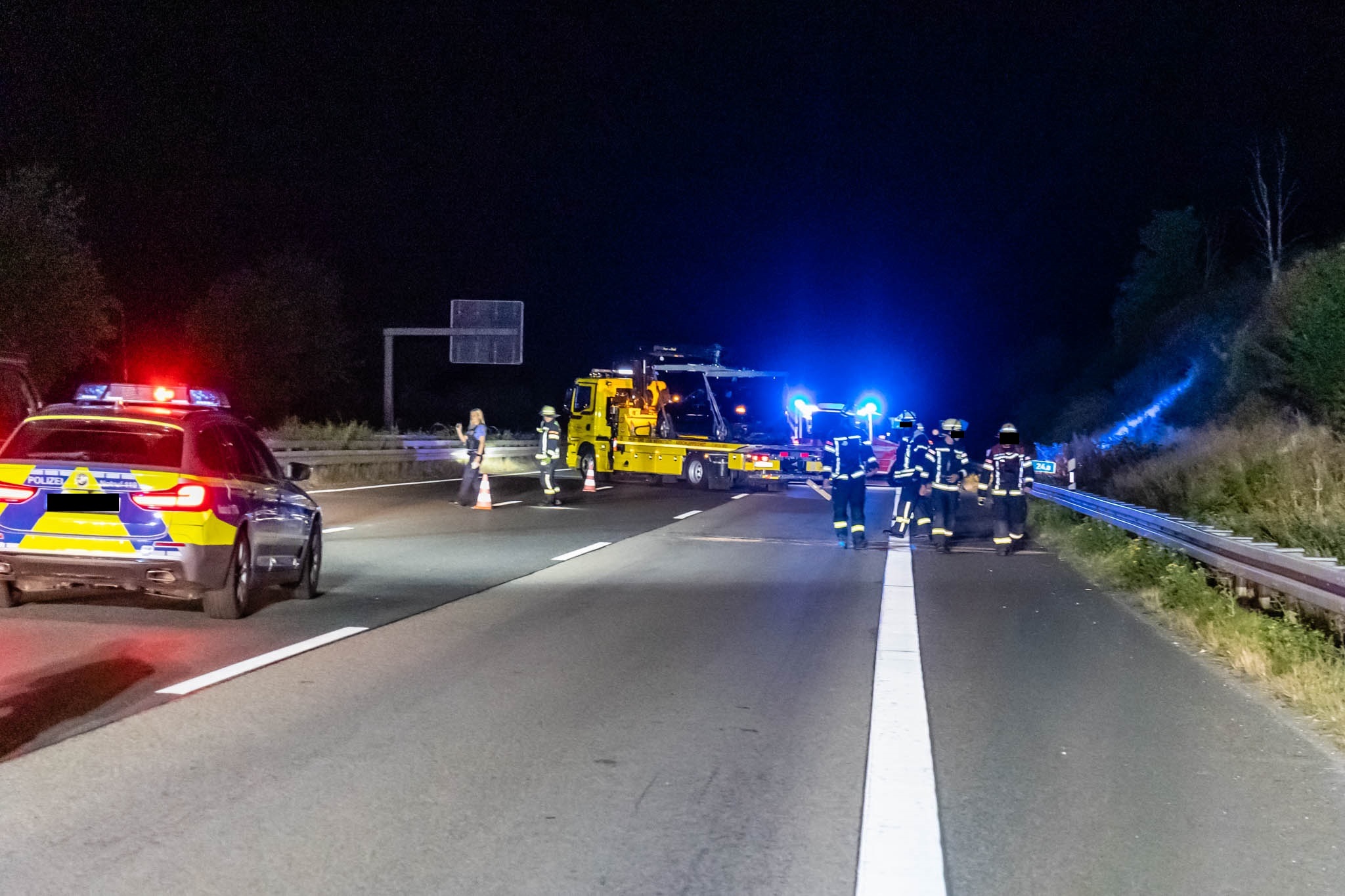 Drei Verletzte Nach Unfall Auf Der A66