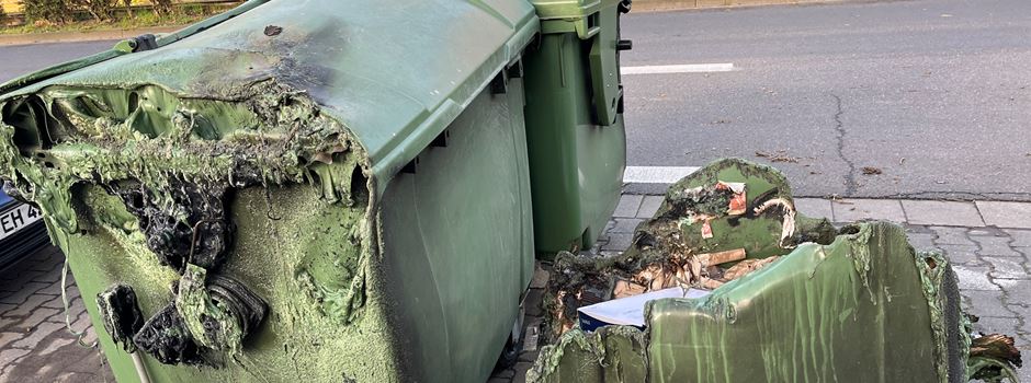 Rätsel um brennende Mülltonnen in der Mainzer Neustadt