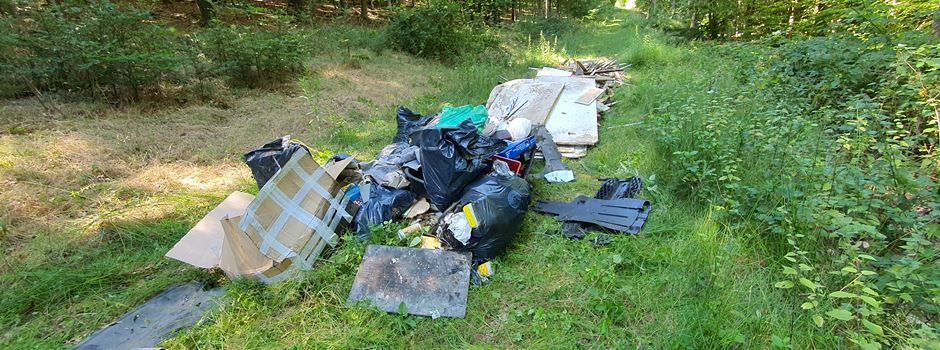 Müllsünder in der Gemeinde Spiesen-Elversberg unterwegs