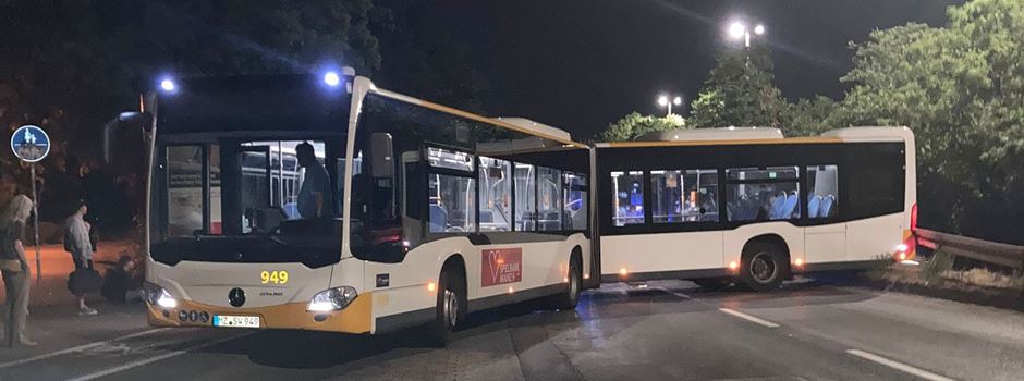 „Die Leute haben geschrien“ – Gelenkbus an Mainzer Uni rollt rückwärts
