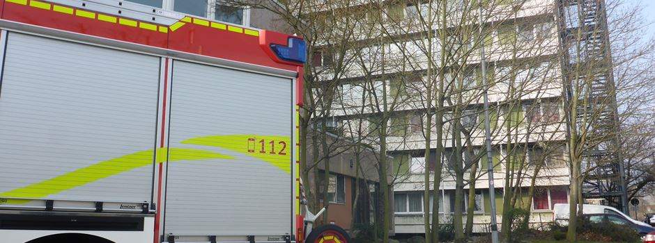 Brand in Mainzer Hochhaus