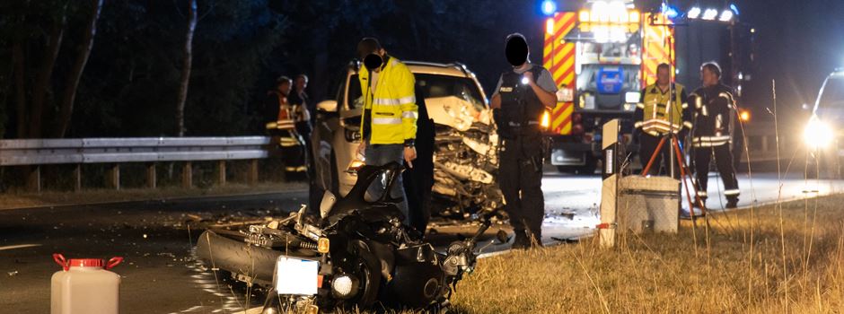 Motorradfahrer stirbt bei Unfall im Taunus