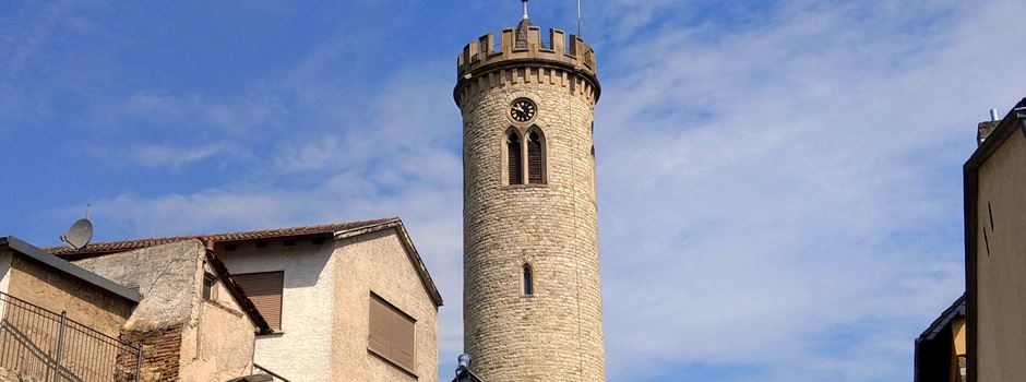 Turm-Uhr in Oppenheim außer Betrieb