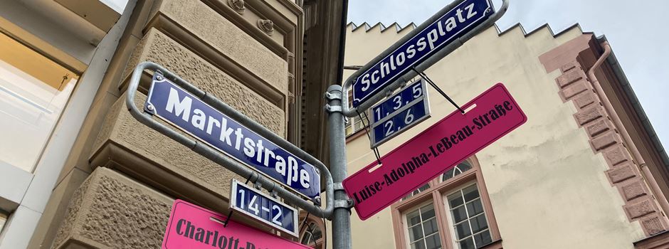 Nach Aktion mit pinken Schildern: Werden bald mehr Straßen nach Frauen benannt?