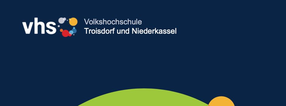 Volkshochschule Troisdorf und Niederkassel: Neues Semester mit rund 500 Kursen