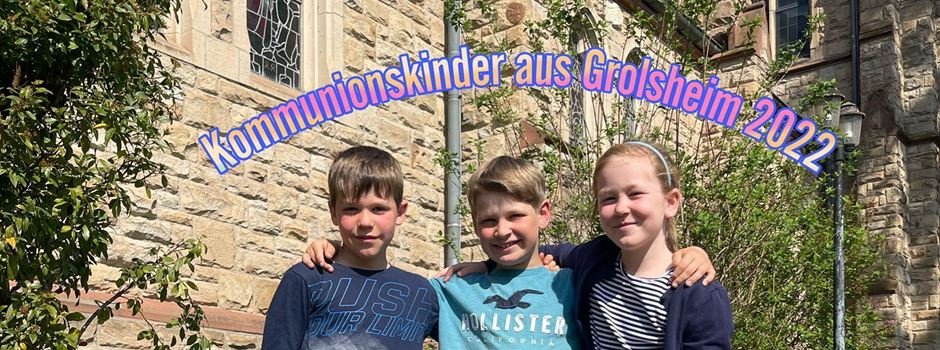 Grolsheimer Kommunionskinder 2022