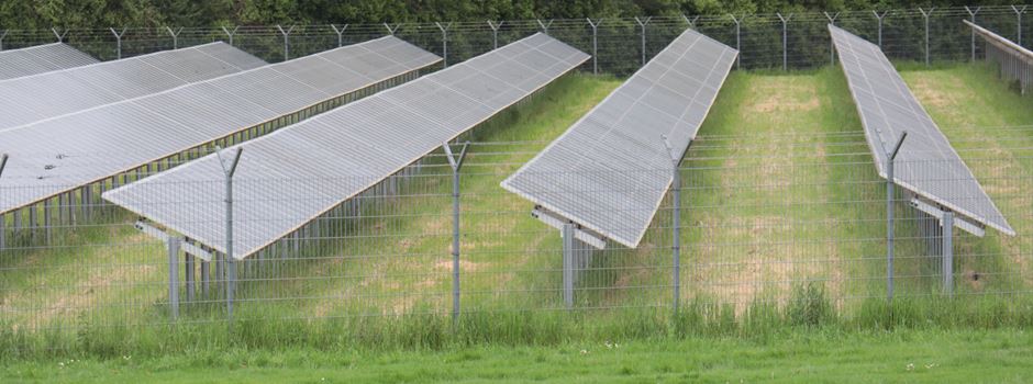 Photovoltaikanlagen auf Niederkassels landwirtschaftlich genutzten Flächen