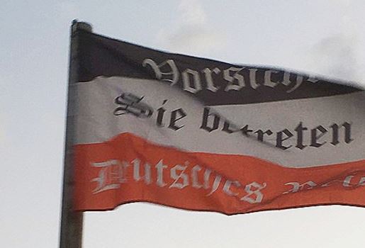 Reichsflagge weht in Mainzer Garten – das sagt die Stadt